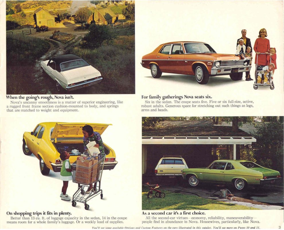 1971 Chevrolet Nova Brochure Page 1